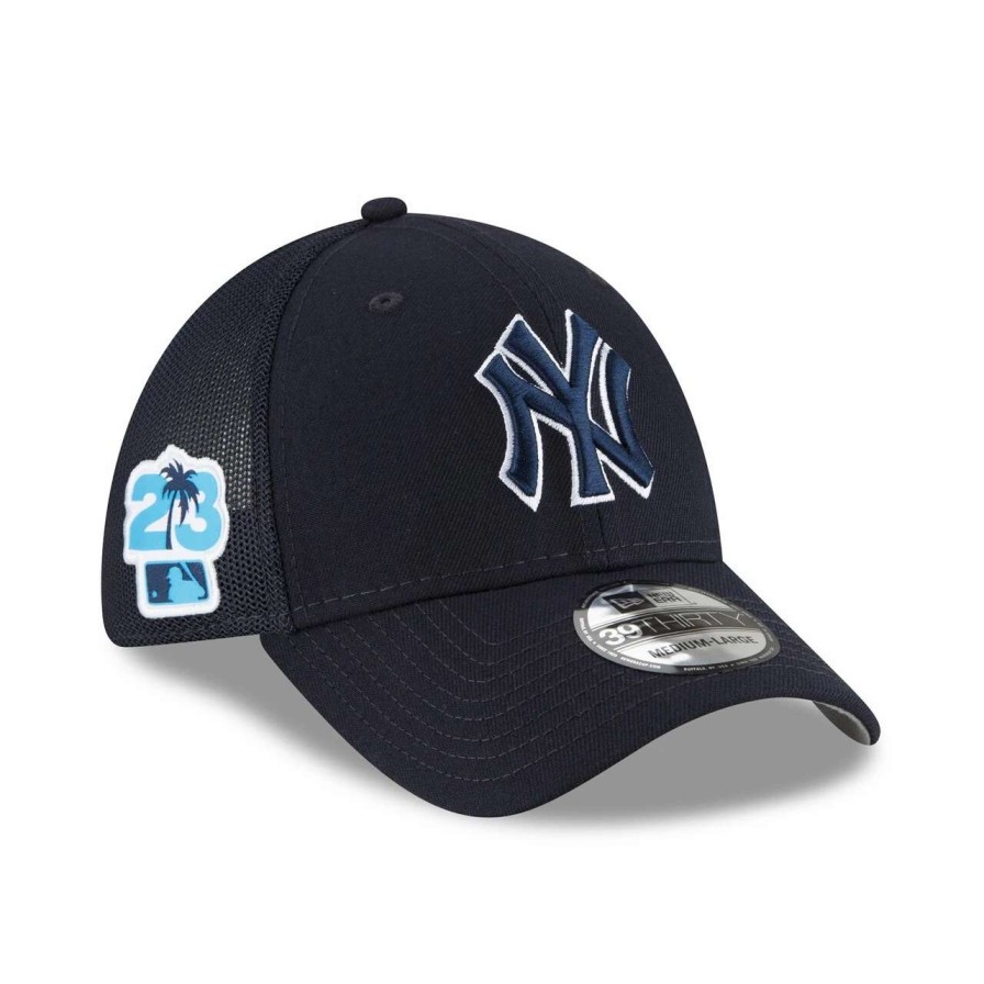 New York Yankees Caps * | Men'S New York Yankees New Era Navy 2023 Spring Training 39Thirty Flex Hat