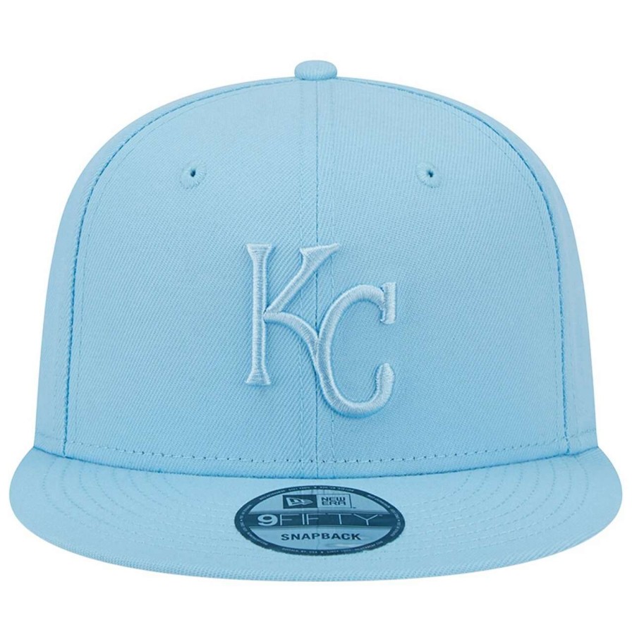 Kansas City Royals Caps * | Men'S Kansas City Royals New Era Light Blue Spring Color Basic 9Fifty Snapback Hat