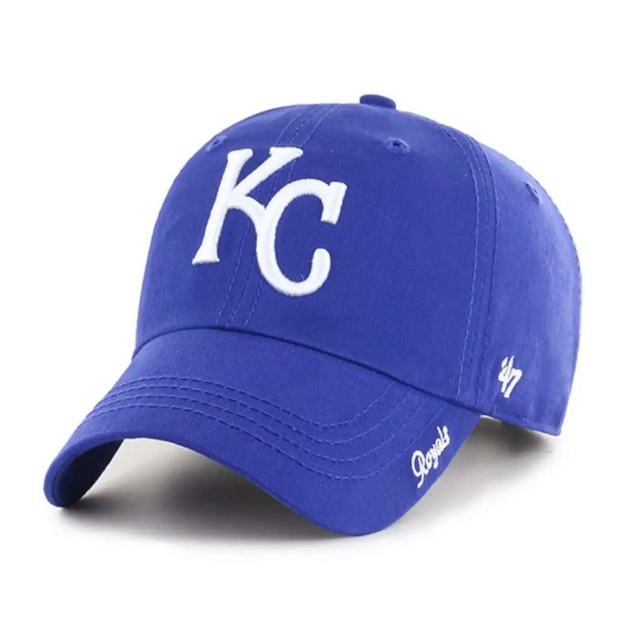 Kansas City Royals Caps * | Women'S Kansas City Royals '47 Royal Team Miata Clean Up Adjustable Hat