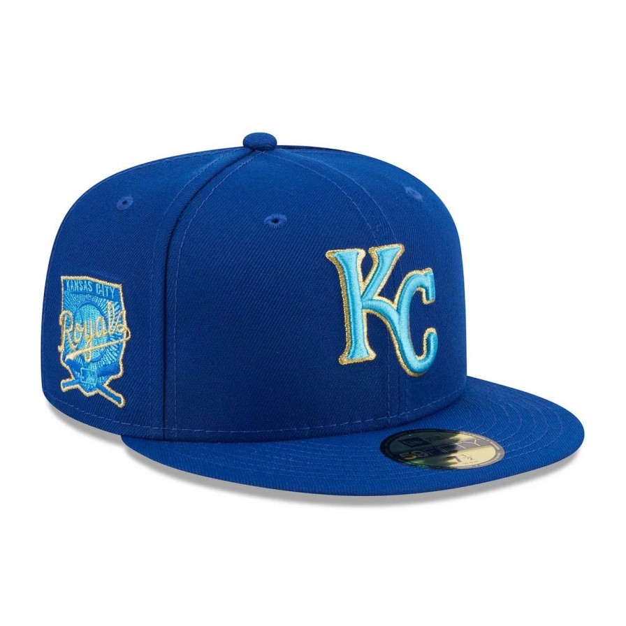 Kansas City Royals Caps * | Men'S Kansas City Royals New Era Royal 2023 Mlb Father'S Day On-Field 59Fifty Fitted Hat