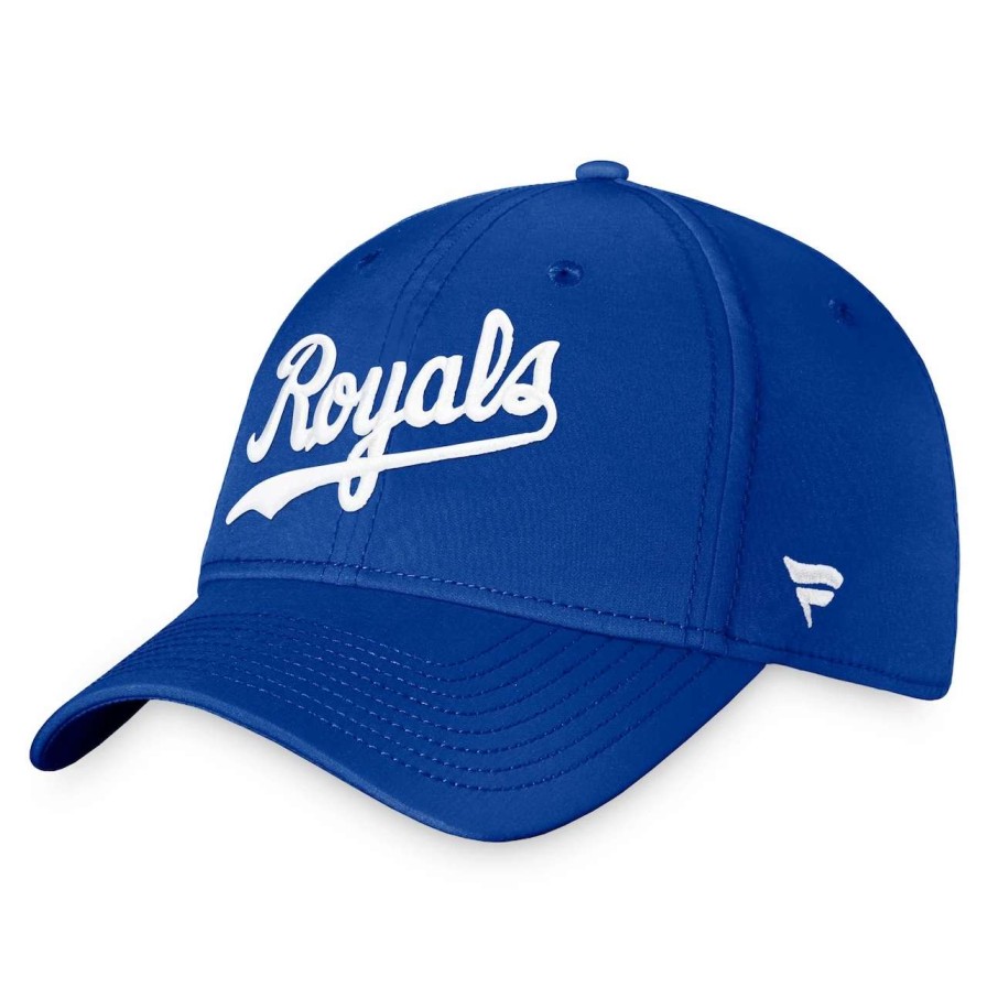 Kansas City Royals Caps * | Men'S Kansas City Royals Fanatics Branded Royal Cooperstown Core Flex Hat