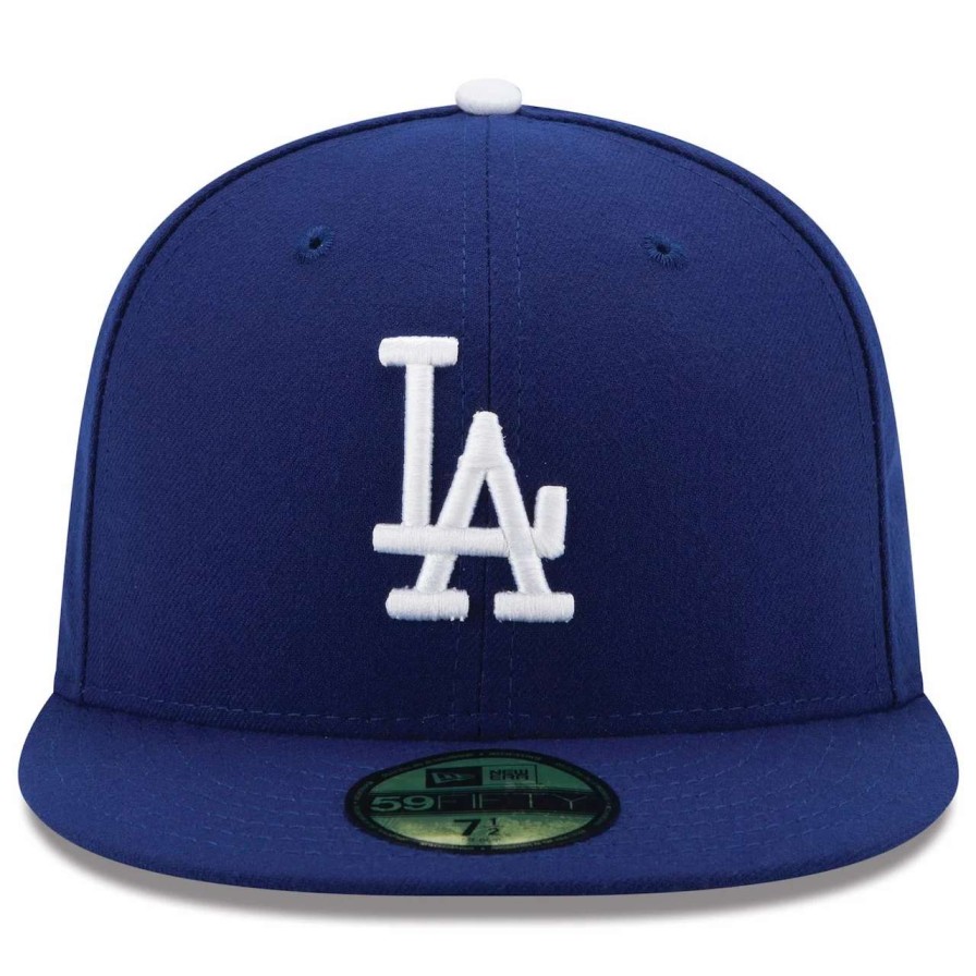 Los Angeles Dodgers Caps * | Men'S Los Angeles Dodgers New Era Royal Authentic Collection On Field 59Fifty Performance Fitted Hat