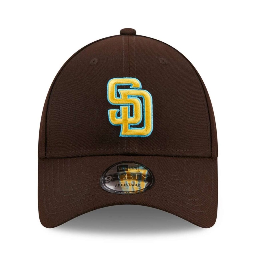 San Diego Padres Caps * | Men'S San Diego Padres New Era Brown 2023 Mlb Father'S Day 9Forty Adjustable Hat