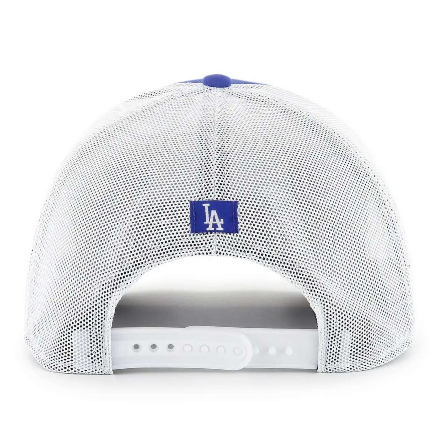 Los Angeles Dodgers Caps * | Men'S Los Angeles Dodgers '47 Royal/White Spring Training Burgess Trucker Snapback Hat