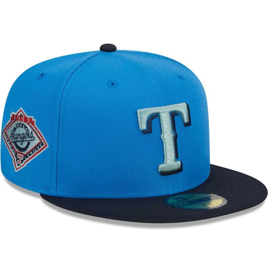 Texas Rangers Caps * | Men'S Texas Rangers New Era Royal 59Fifty Fitted Hat