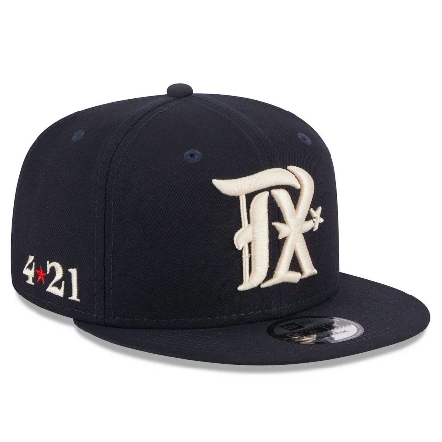 Texas Rangers Caps * | Youth Texas Rangers New Era Navy 2023 City Connect 9Fifty Snapback Adjustable Hat