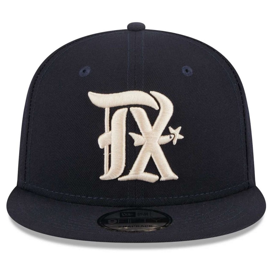 Texas Rangers Caps * | Youth Texas Rangers New Era Navy 2023 City Connect 9Fifty Snapback Adjustable Hat