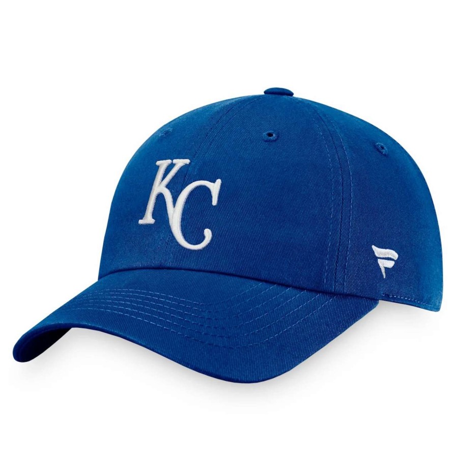 Kansas City Royals Caps * | Men'S Kansas City Royals Fanatics Branded Royal Core Adjustable Hat