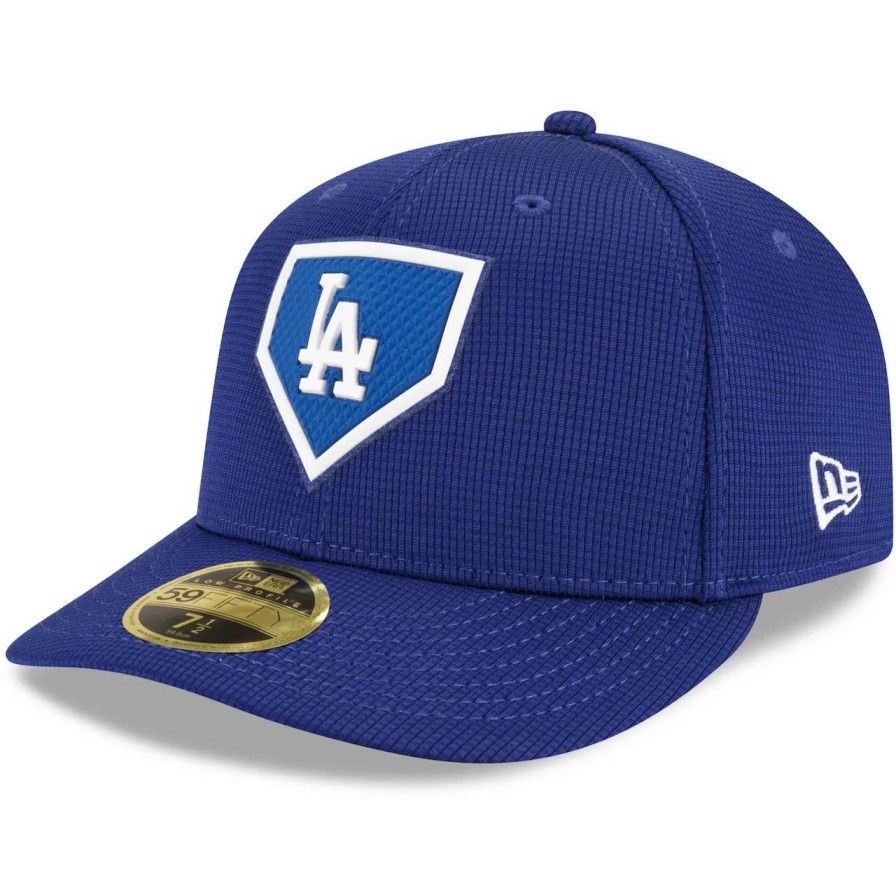 Los Angeles Dodgers Caps * | Men'S Los Angeles Dodgers New Era Royal 2022 Clubhouse Low Profile 59Fifty Fitted Hat