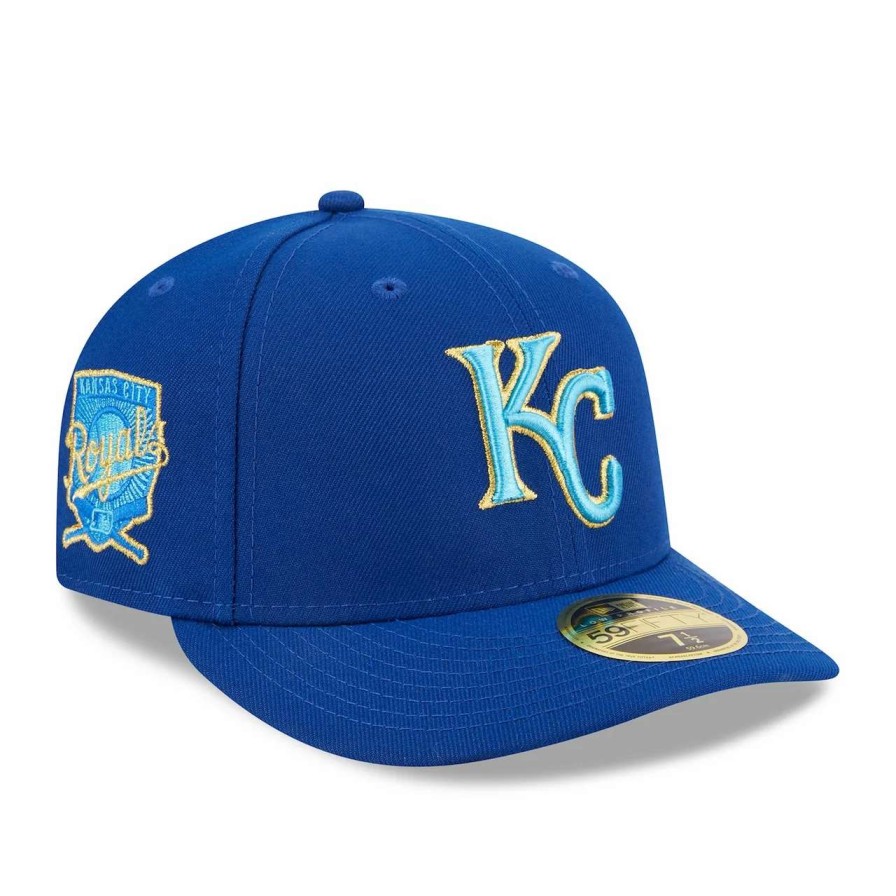 Kansas City Royals Caps * | Men'S Kansas City Royals New Era Royal 2023 Mlb Father'S Day Low Profile 59Fifty Fitted Hat