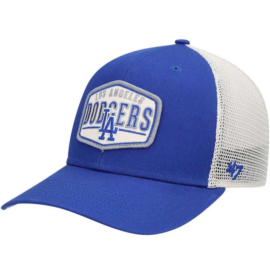 Los Angeles Dodgers Caps * | Men'S Los Angeles Dodgers '47 Royal Shumay Mvp Snapback Adjustable Hat