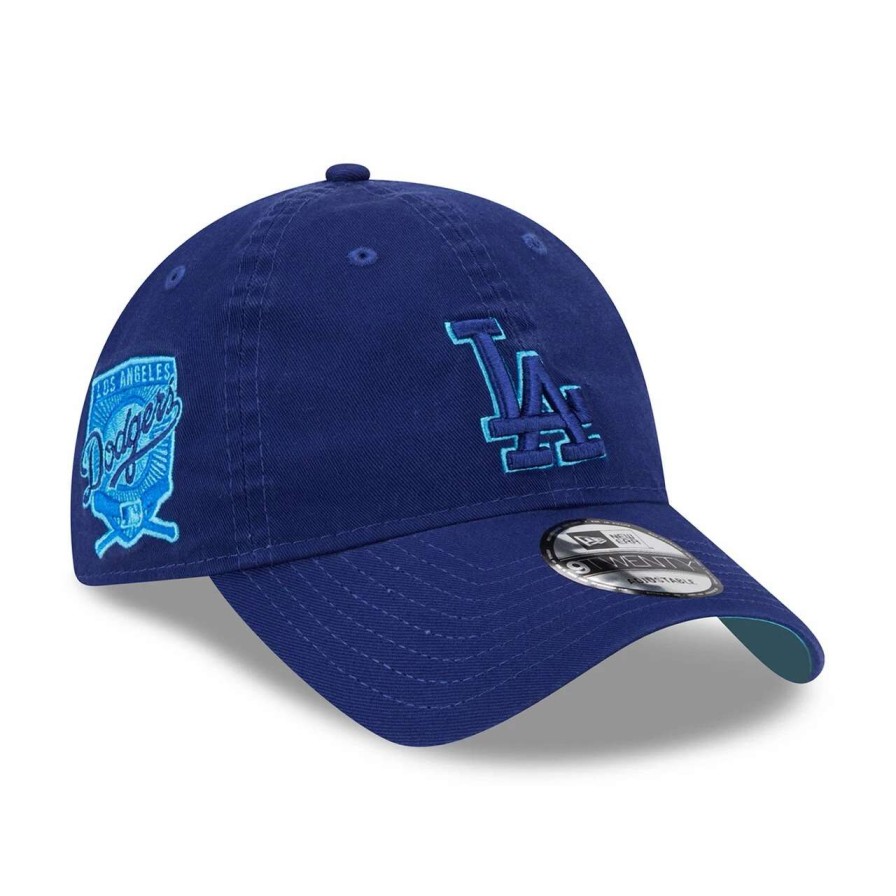 Los Angeles Dodgers Caps * | Men'S Los Angeles Dodgers New Era Royal 2023 Mlb Father'S Day 9Twenty Adjustable Hat