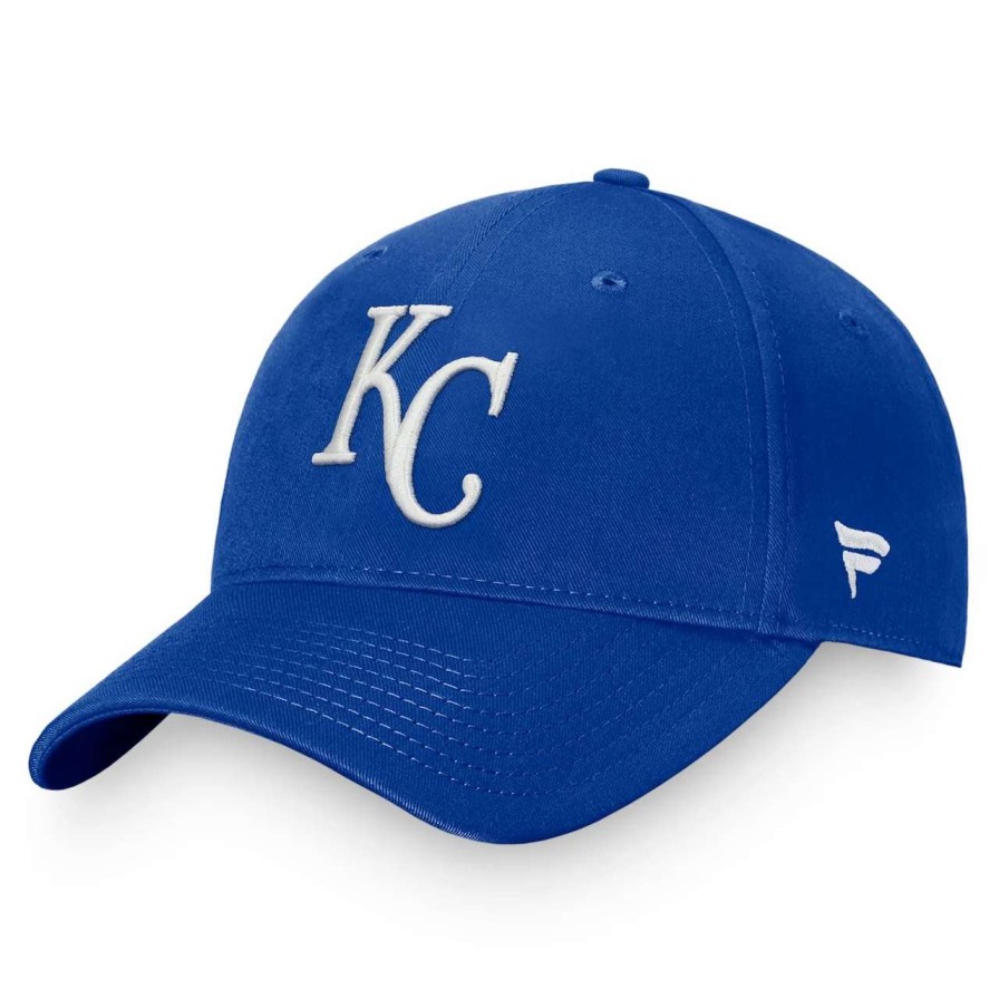 Kansas City Royals Caps * | Men'S Kansas City Royals Fanatics Branded Royal Core Adjustable Hat