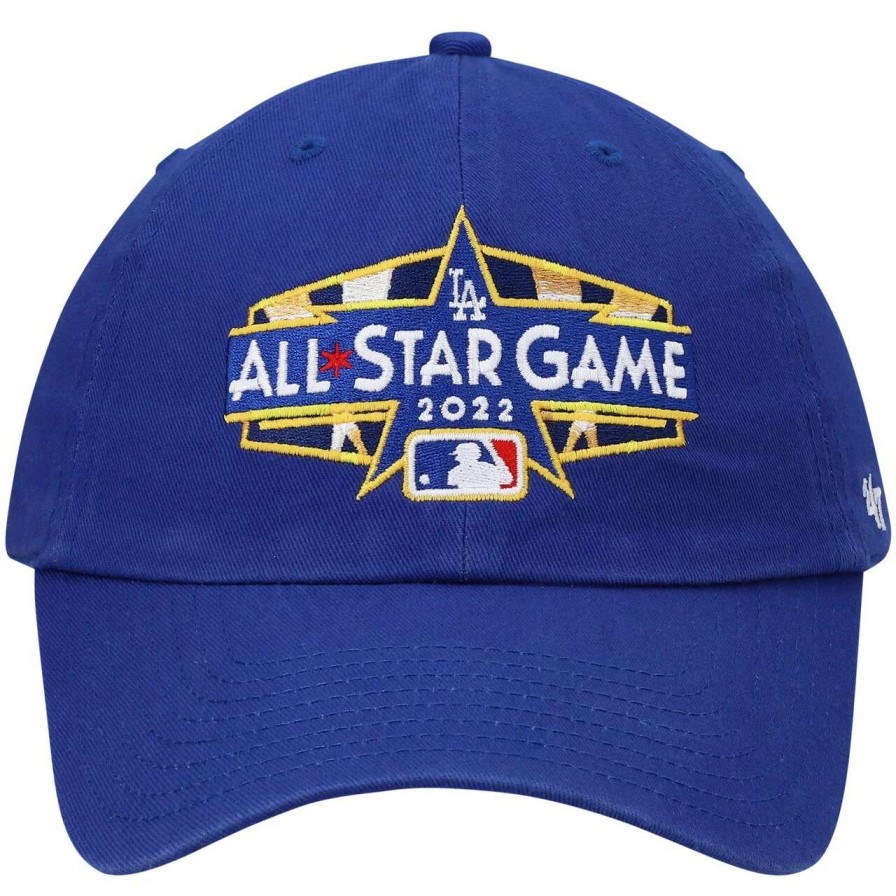 Los Angeles Dodgers Caps * | Men'S Los Angeles Dodgers '47 Royal 2022 Mlb All-Star Game Clean Up Adjustable Hat