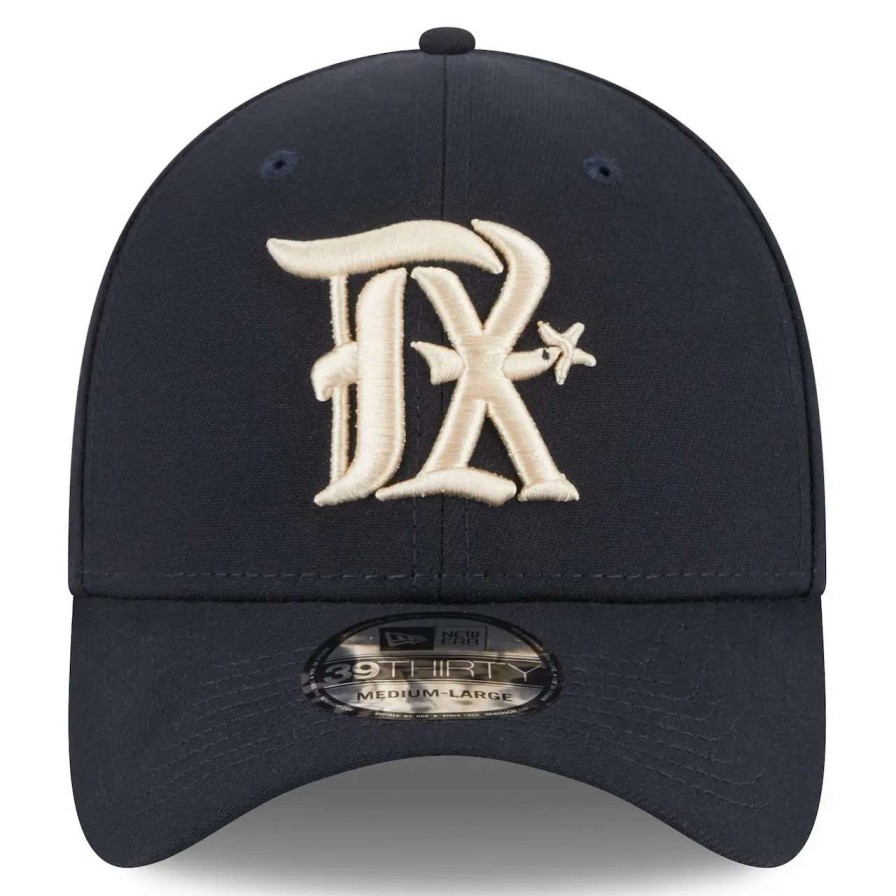 Texas Rangers Caps * | Men'S Texas Rangers New Era Navy 2023 City Connect 39Thirty Flex Fit Hat