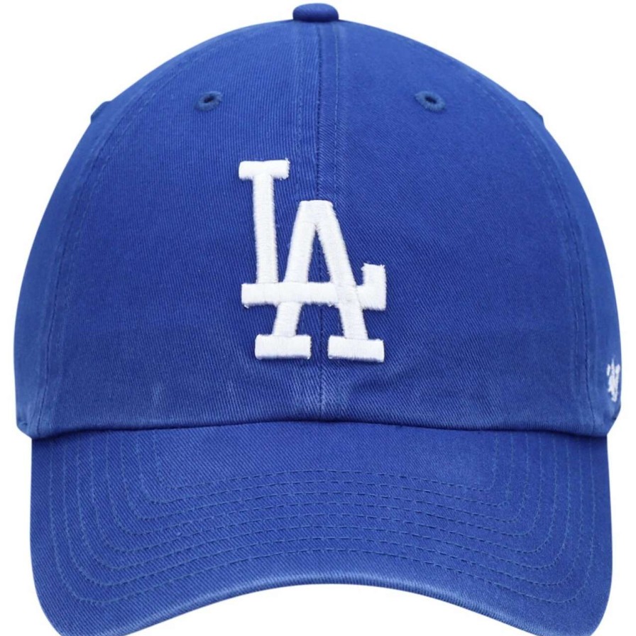 Los Angeles Dodgers Caps * | Men'S Los Angeles Dodgers '47 Royal Clean Up Adjustable Hat