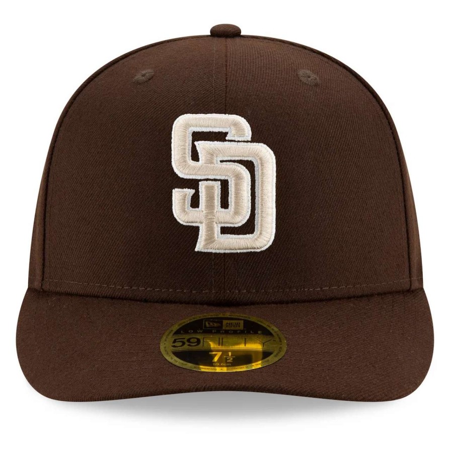 San Diego Padres Caps * | Men'S San Diego Padres New Era Brown Alternate 2020 Authentic Collection On-Field Low Profile 59Fifty Fitted Hat