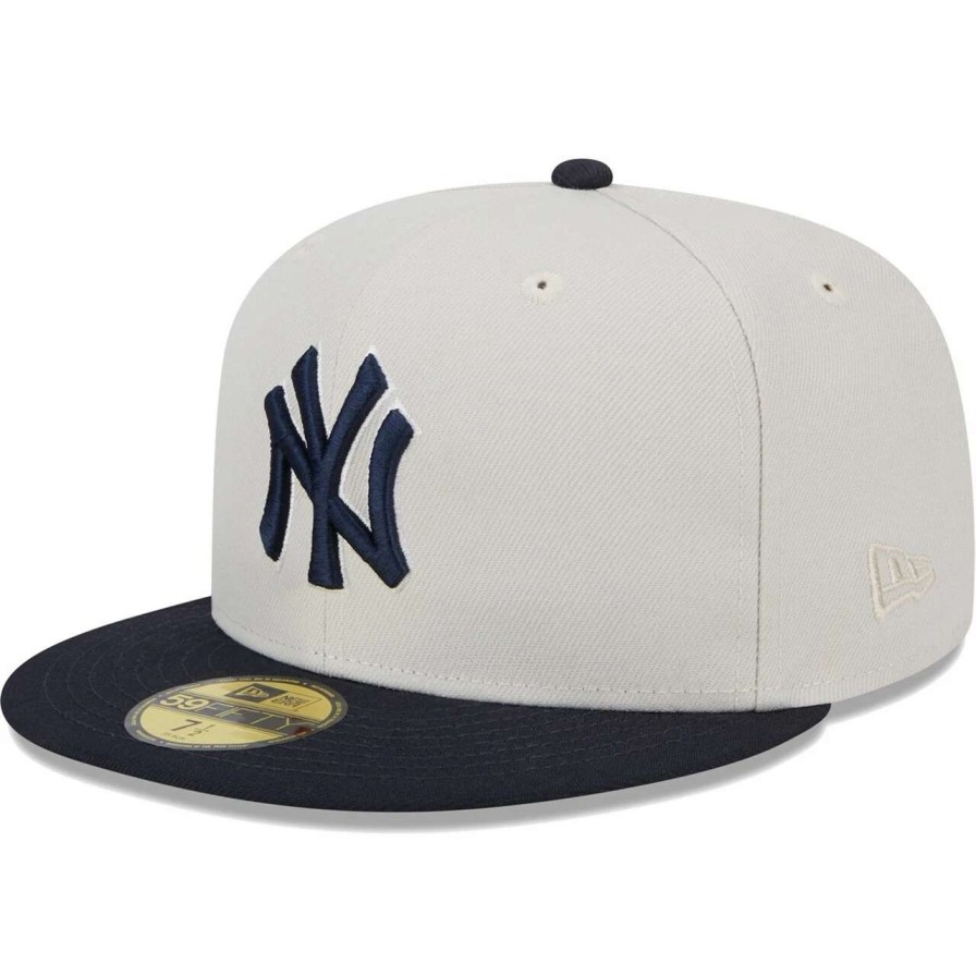 New York Yankees Caps * | Men'S New York Yankees New Era Gray/Navy World Class Back Patch 59Fifty Fitted Hat