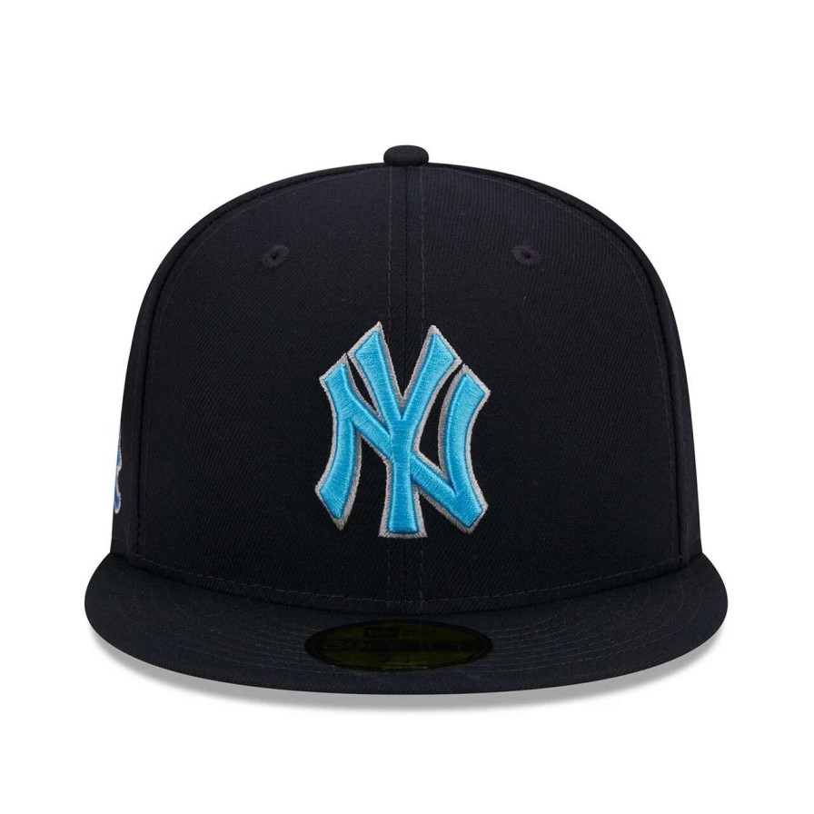 New York Yankees Caps * | Men'S New York Yankees New Era Navy 2023 Mlb Father'S Day On-Field 59Fifty Fitted Hat