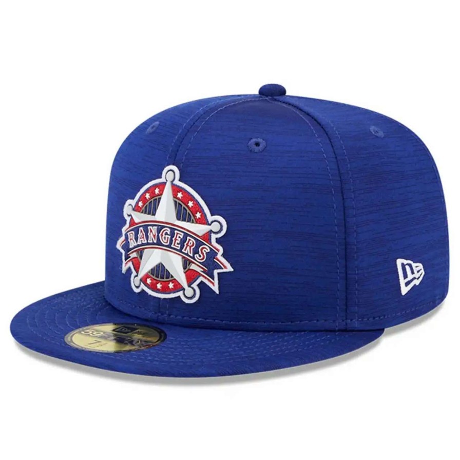 Texas Rangers Caps * | Men'S Texas Rangers New Era Royal 2023 Clubhouse 59Fifty Fitted Hat