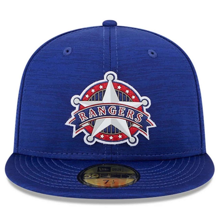 Texas Rangers Caps * | Men'S Texas Rangers New Era Royal 2023 Clubhouse 59Fifty Fitted Hat