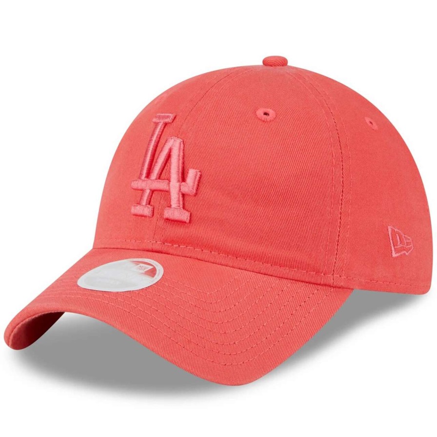 Los Angeles Dodgers Caps * | Women'S Los Angeles Dodgers New Era Red Lava Core Classic 9Twenty Snapback Hat