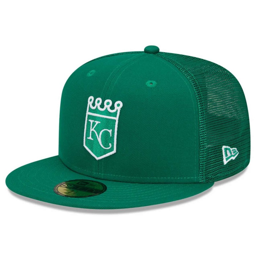 Kansas City Royals Caps * | Men'S Kansas City Royals New Era Green 2022 St. Patrick'S Day 59Fifty Fitted Hat