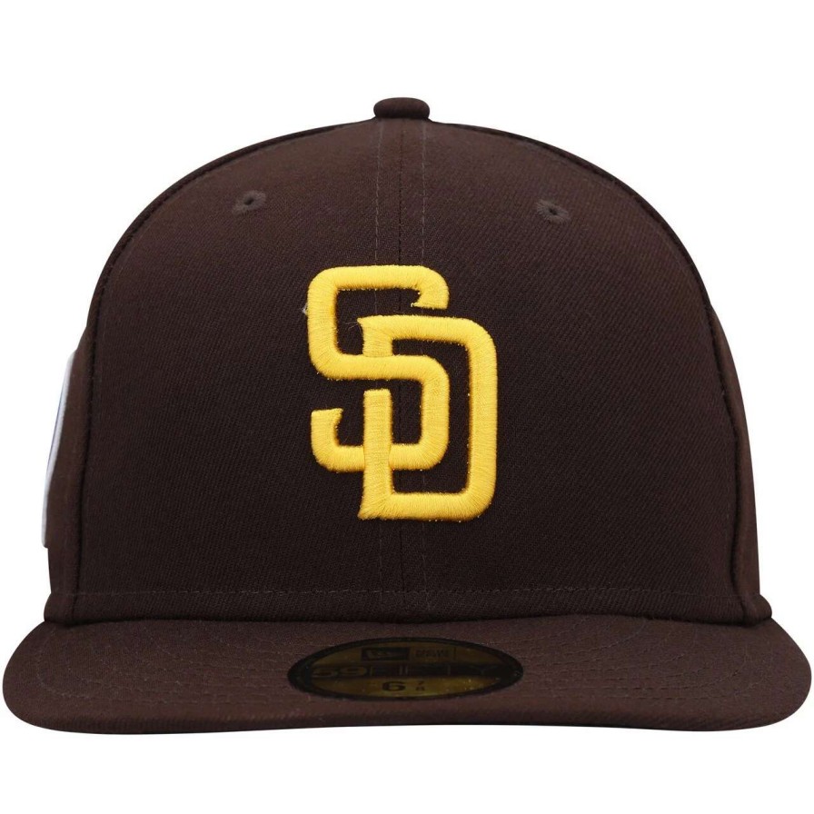 San Diego Padres Caps * | Men'S San Diego Padres New Era Brown 9/11 Memorial Side Patch 59Fifty Fitted Hat