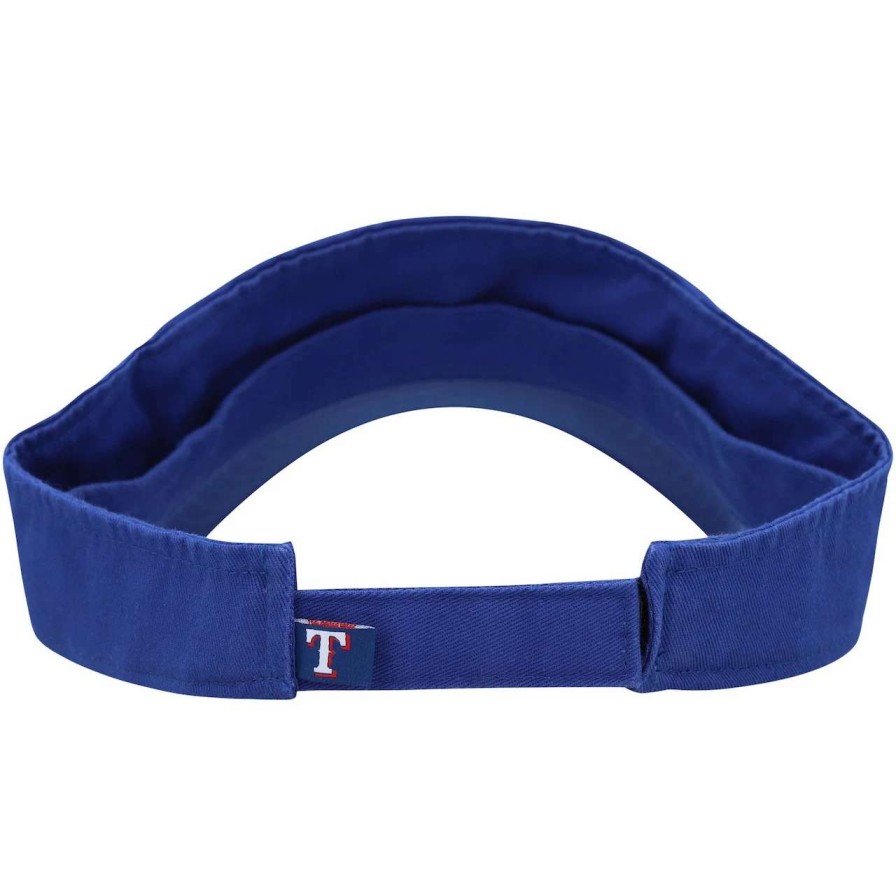 Texas Rangers Caps * | Men'S Texas Rangers '47 Royal Clean Up Adjustable Visor