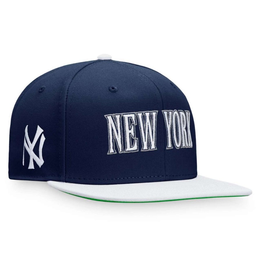 New York Yankees Caps * | Men'S New York Yankees Fanatics Branded Navy/White True Classic Xl Snapback Hat