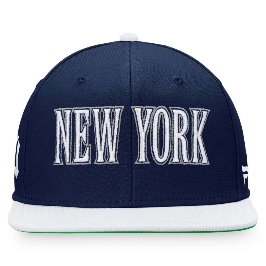 New York Yankees Caps * | Men'S New York Yankees Fanatics Branded Navy/White True Classic Xl Snapback Hat