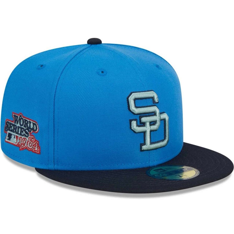 San Diego Padres Caps * | Men'S San Diego Padres New Era Royal 59Fifty Fitted Hat