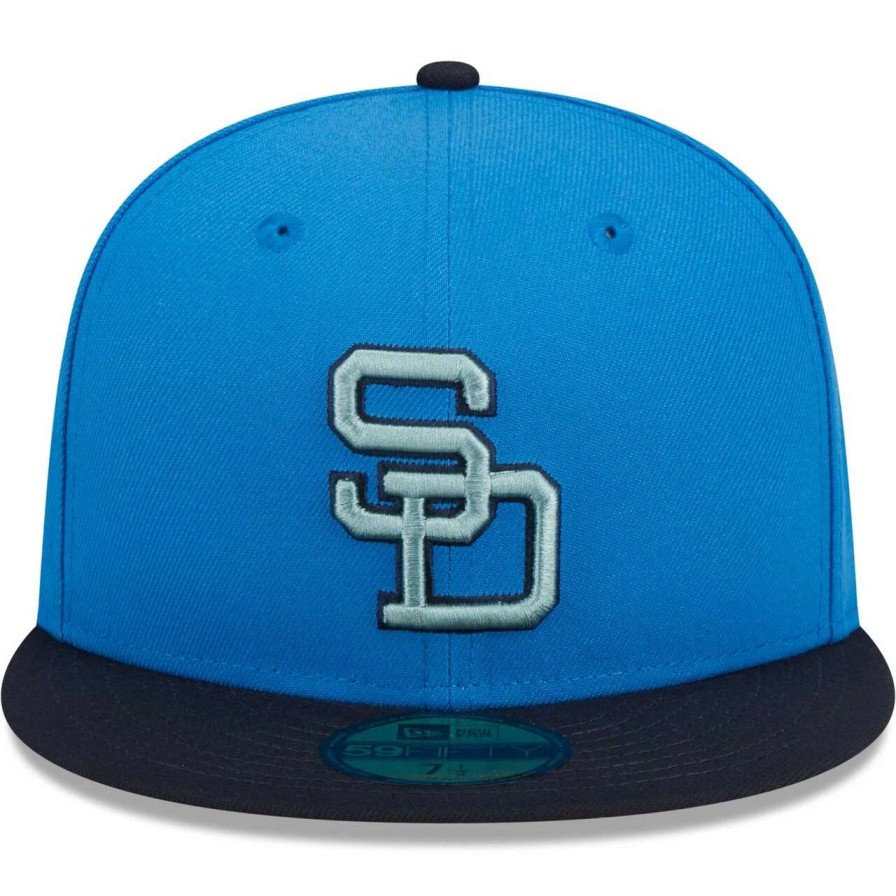 San Diego Padres Caps * | Men'S San Diego Padres New Era Royal 59Fifty Fitted Hat