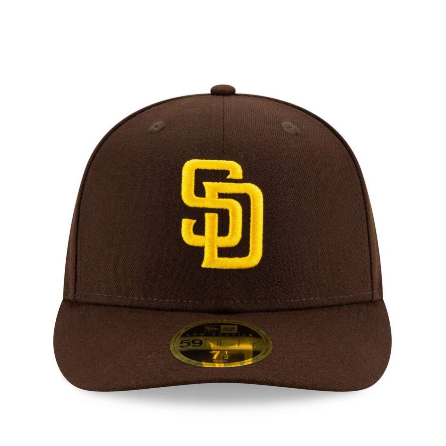 San Diego Padres Caps * | Men'S San Diego Padres New Era Brown Authentic Collection On-Field Low Profile 59Fifty Fitted Hat