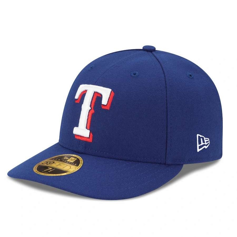 Texas Rangers Caps * | Men'S Texas Rangers New Era Royal Game Authentic Collection On-Field Low Profile 59Fifty Fitted Hat