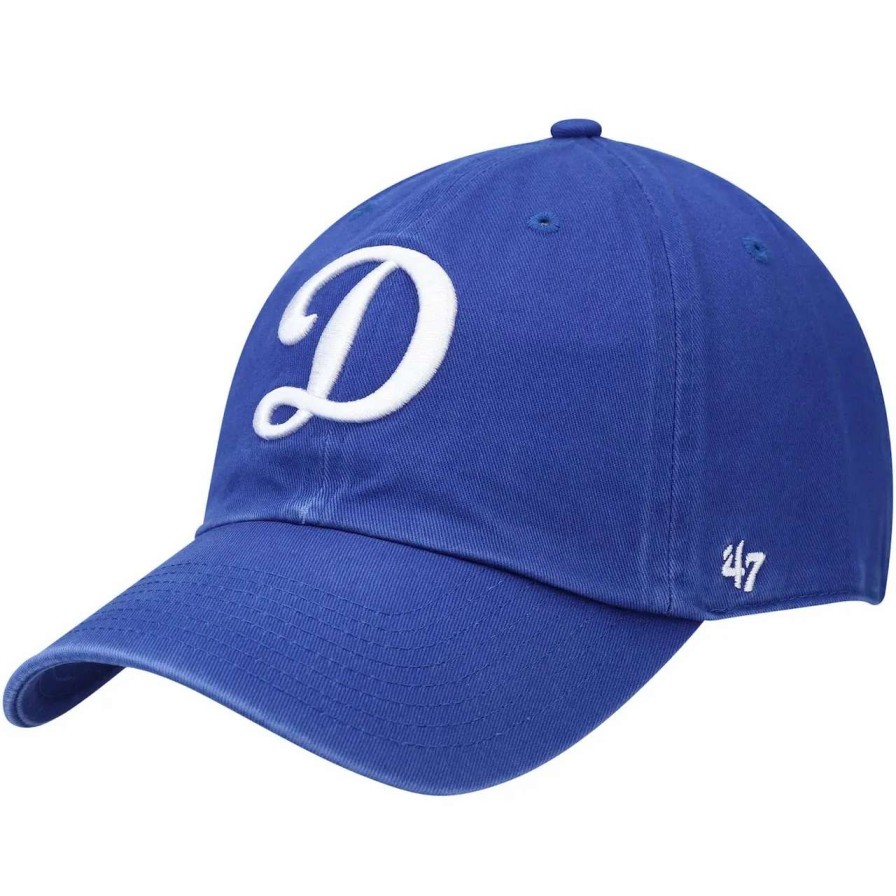 Los Angeles Dodgers Caps * | Men'S Los Angeles Dodgers '47 Royal Clean Up Team Adjustable Hat