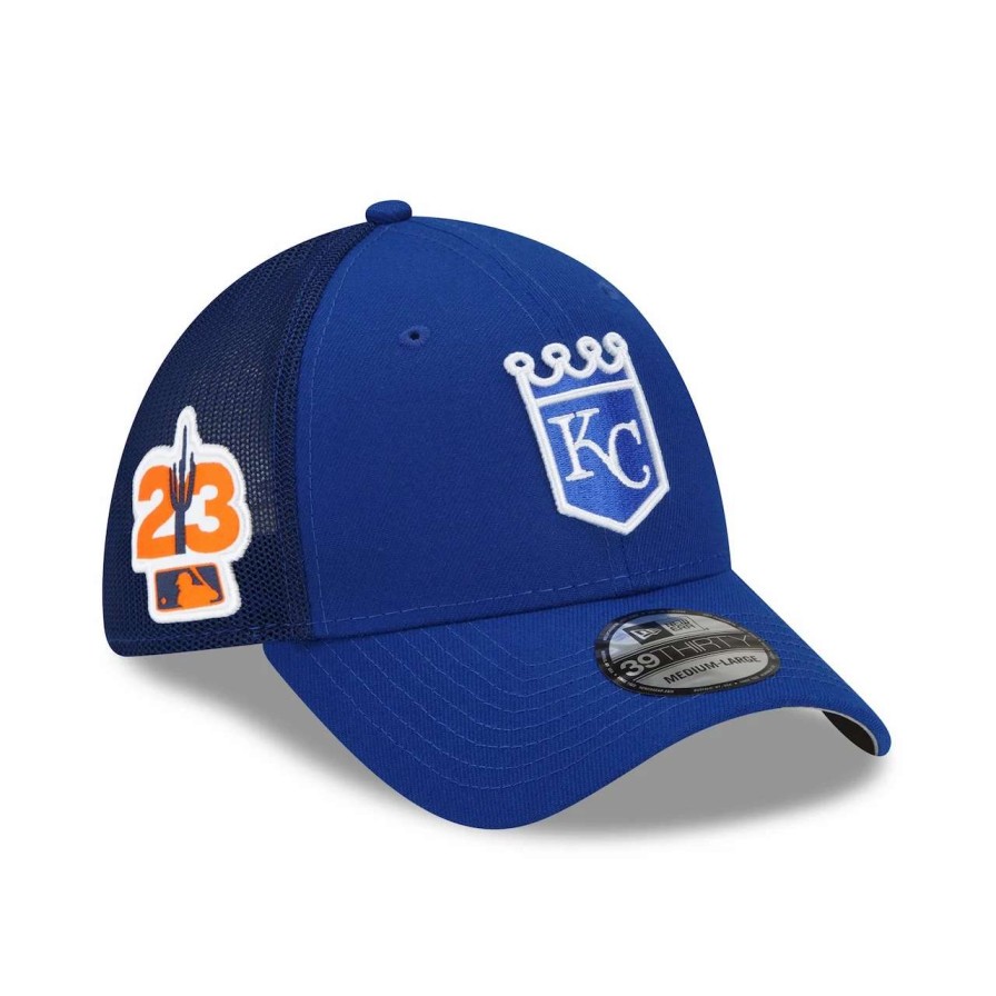 Kansas City Royals Caps * | Men'S Kansas City Royals New Era Royal 2023 Spring Training 39Thirty Flex Hat