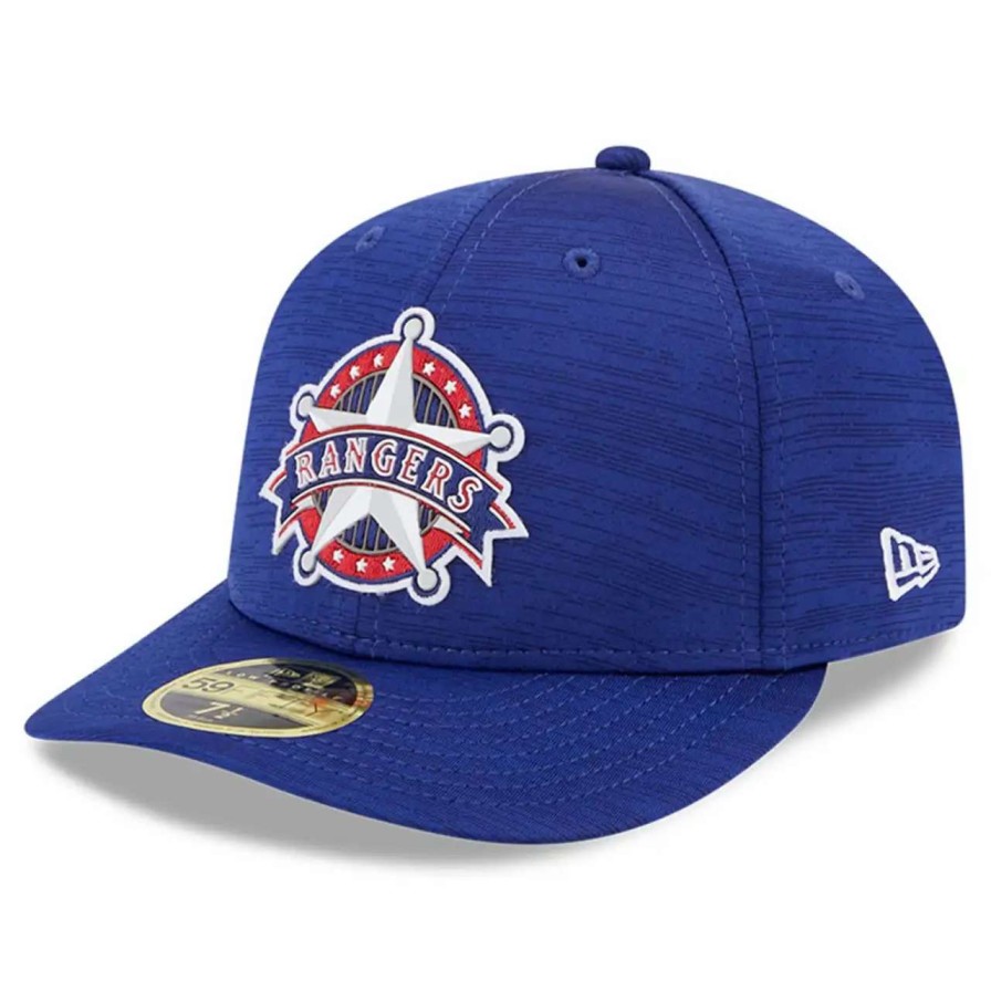 Texas Rangers Caps * | Men'S Texas Rangers New Era Royal 2023 Clubhouse Low Profile 59Fifty Fitted Hat