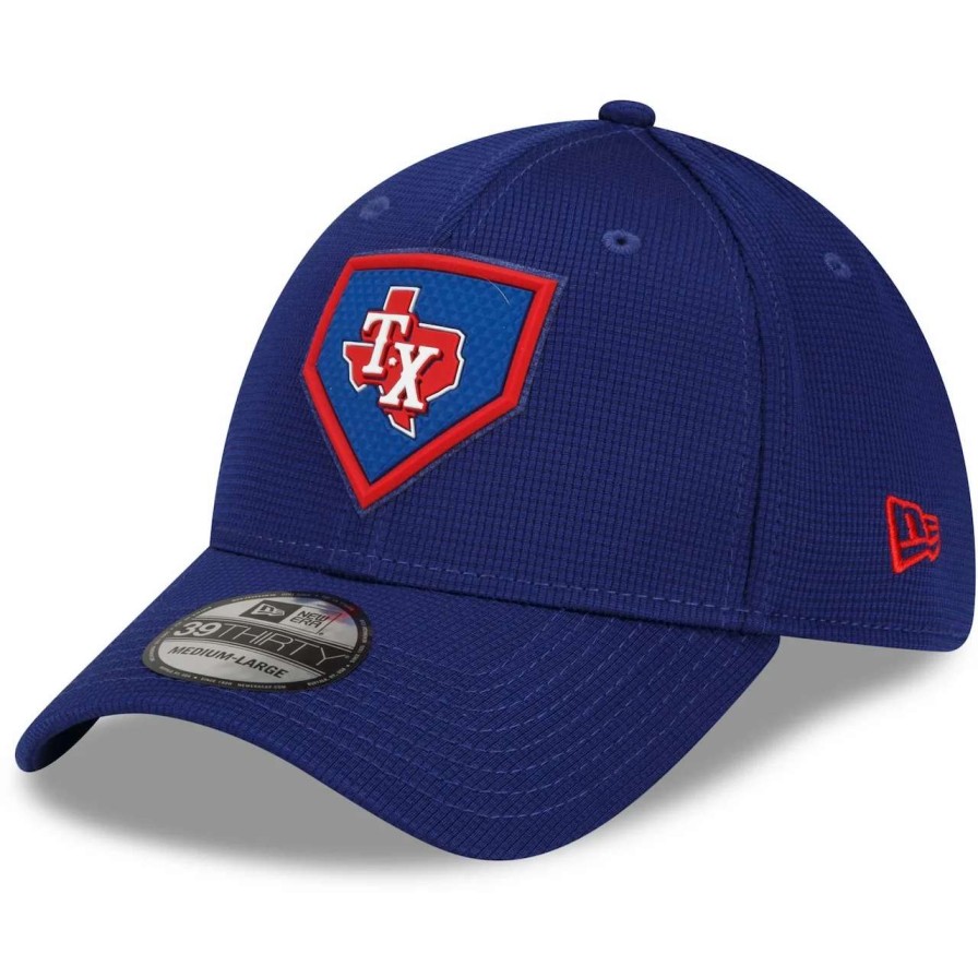 Texas Rangers Caps * | Men'S Texas Rangers New Era Royal 2022 Clubhouse 39Thirty Flex Hat