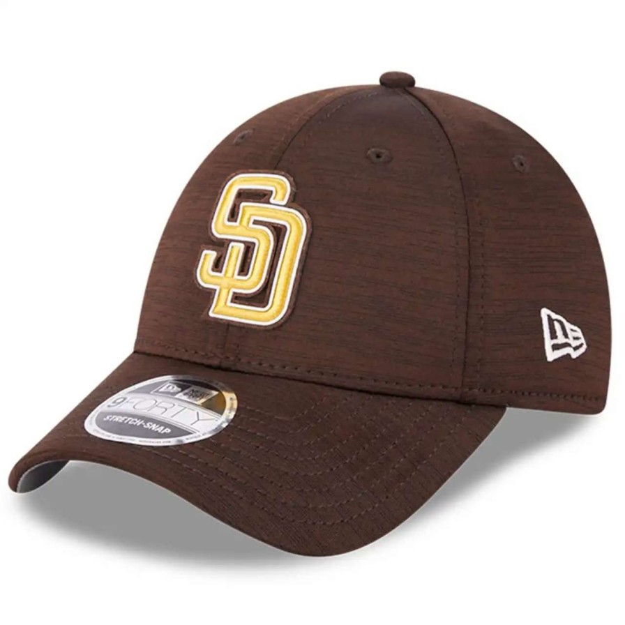 San Diego Padres Caps * | Men'S San Diego Padres New Era Brown 2023 Clubhouse 9Forty Snapback Hat