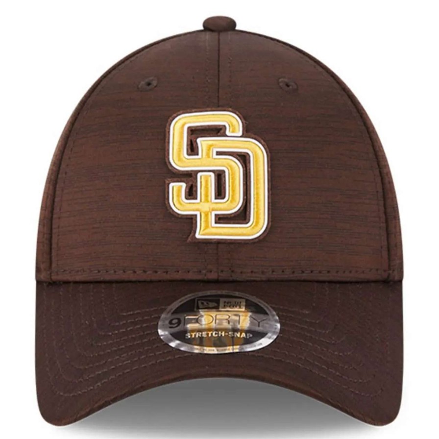 San Diego Padres Caps * | Men'S San Diego Padres New Era Brown 2023 Clubhouse 9Forty Snapback Hat