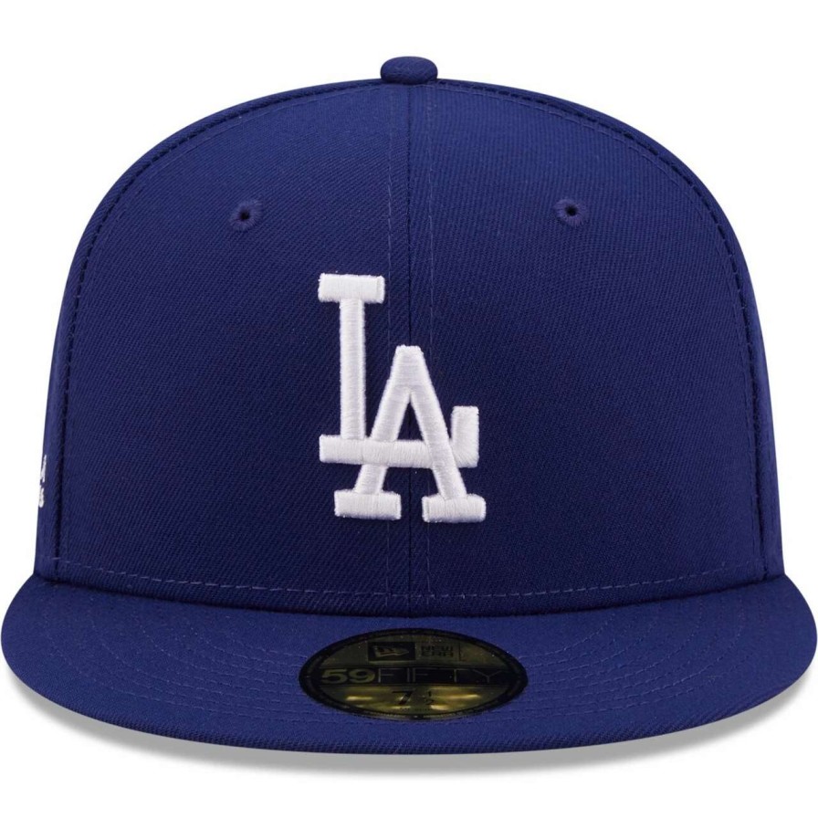 Los Angeles Dodgers Caps * | Men'S Los Angeles Dodgers New Era X Alpha Industries Royal 59Fifty Fitted Hat