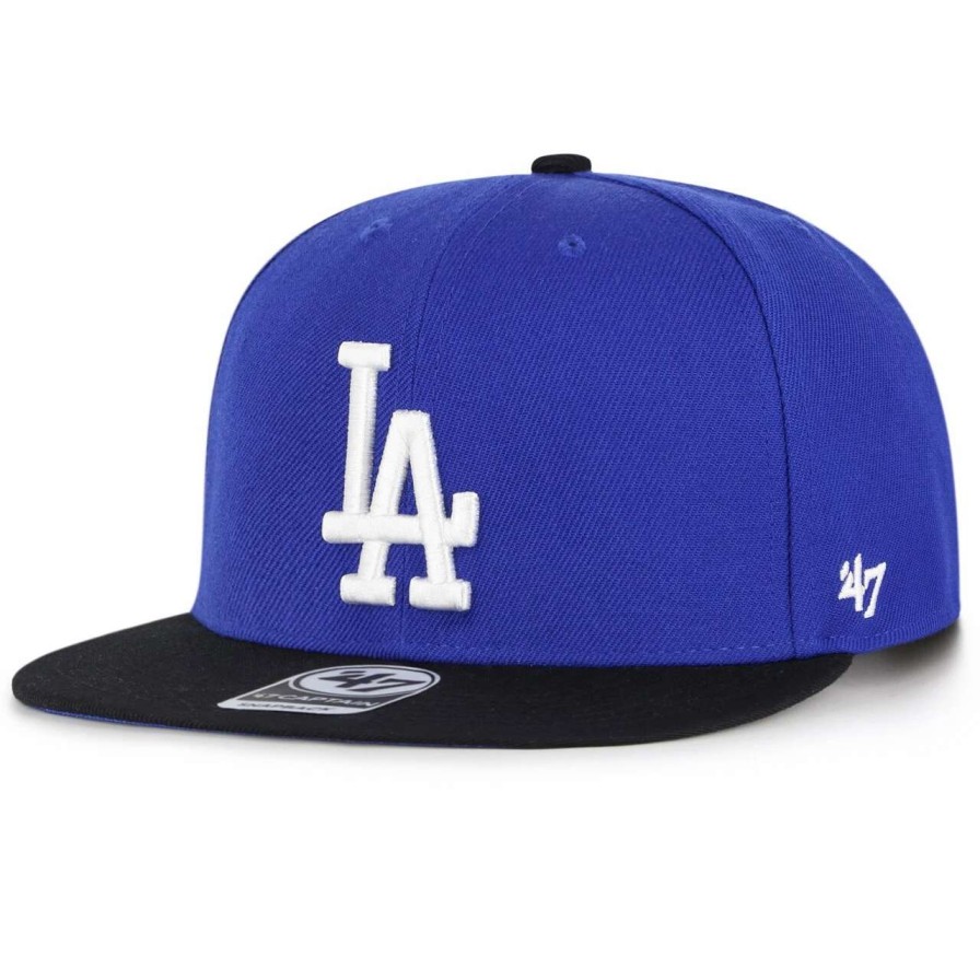 Los Angeles Dodgers Caps * | Men'S Los Angeles Dodgers '47 Royal 2022 City Connect Captain Snapback Hat