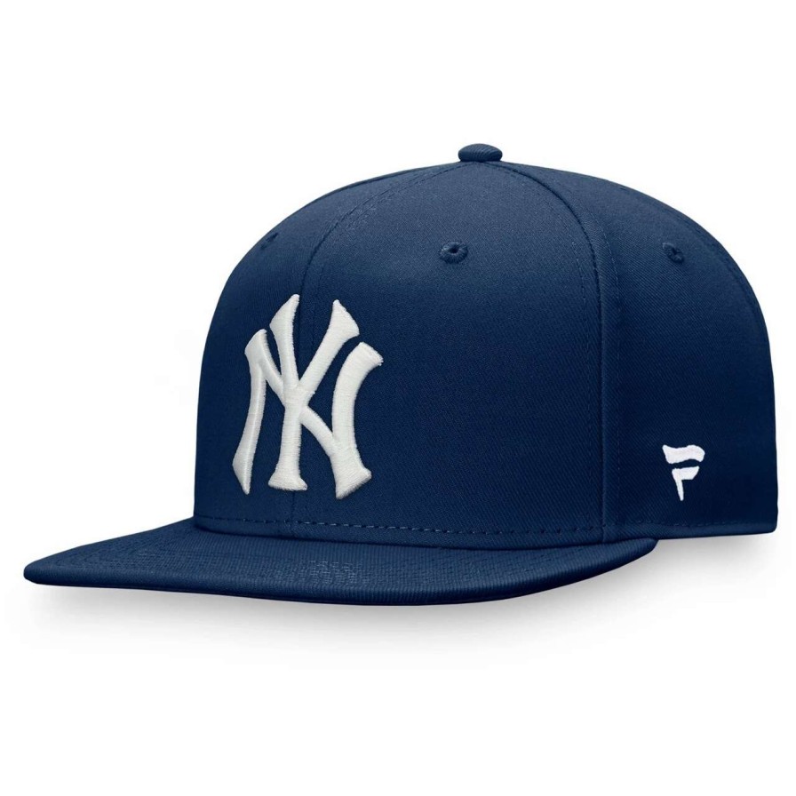 New York Yankees Caps * | Men'S New York Yankees Fanatics Branded Navy Core Adjustable Snapback Hat