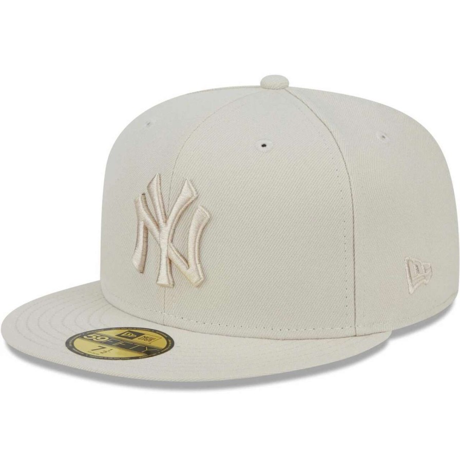 New York Yankees Caps * | Men'S New York Yankees New Era Khaki Tonal 59Fifty Fitted Hat