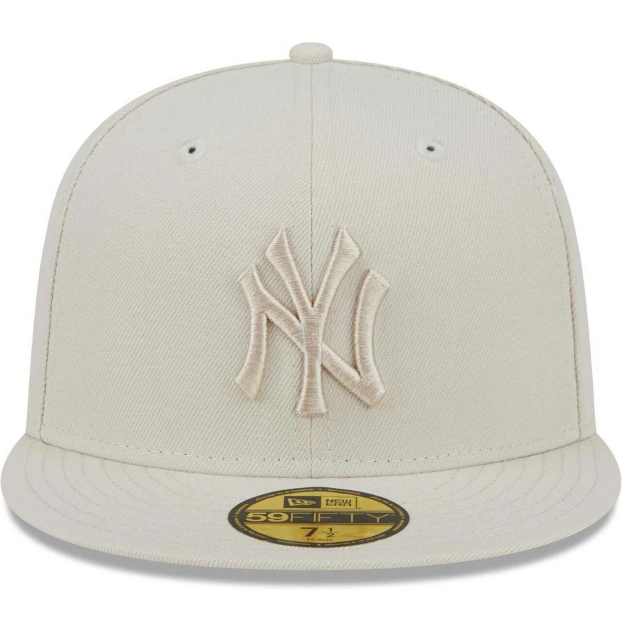 New York Yankees Caps * | Men'S New York Yankees New Era Khaki Tonal 59Fifty Fitted Hat