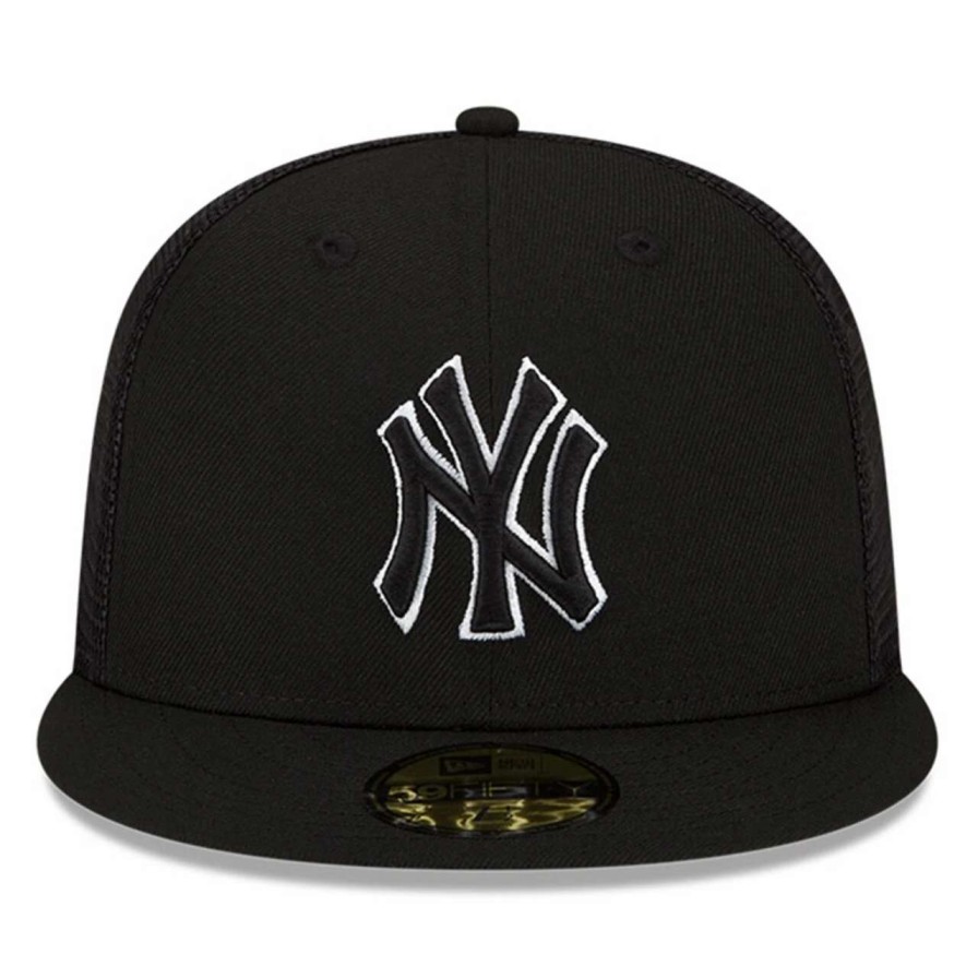 New York Yankees Caps * | Men'S New York Yankees New Era Black 2023 Batting Practice 59Fifty Fitted Hat