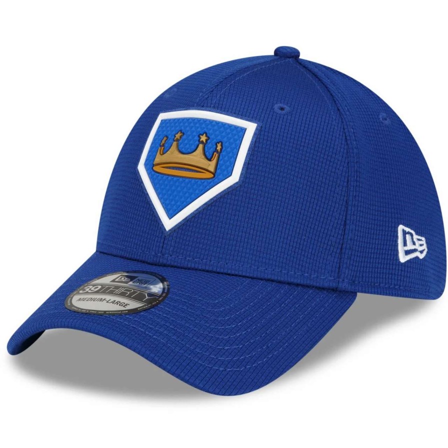 Kansas City Royals Caps * | Men'S Kansas City Royals New Era Royal 2022 Clubhouse 39Thirty Flex Hat