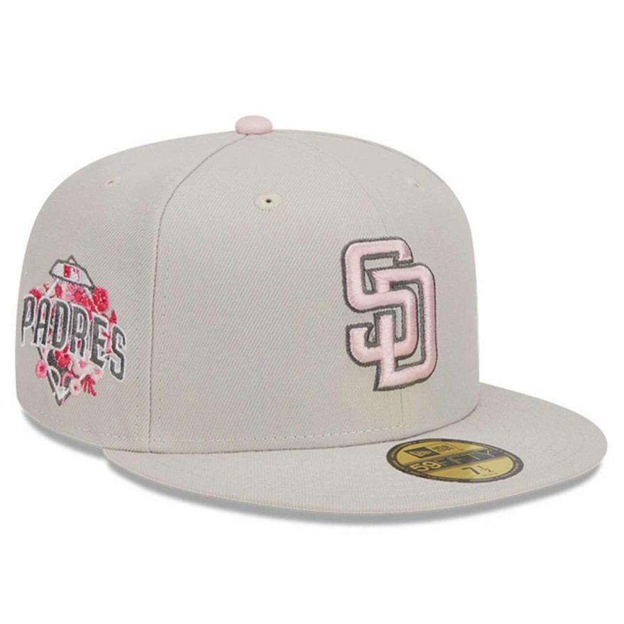 San Diego Padres Caps * | Men'S San Diego Padres New Era Khaki 2023 Mother'S Day On-Field 59Fifty Fitted Hat