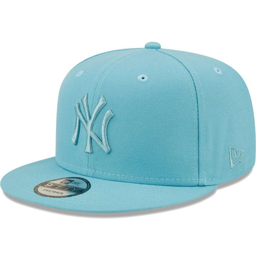 New York Yankees Caps * | Men'S New York Yankees New Era Light Blue Color Pack Tonal 9Fifty Snapback Hat